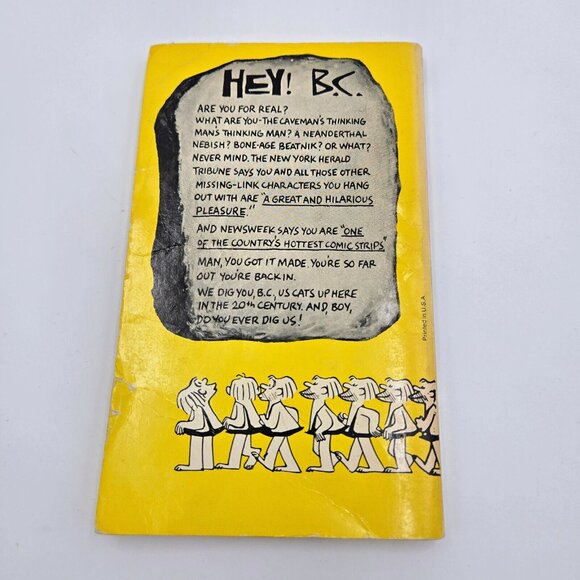 B.C. Comic Strip By Johnny Hart Book Paperback Lot Of 4 Books Vintage Read - Picture 12 of 16